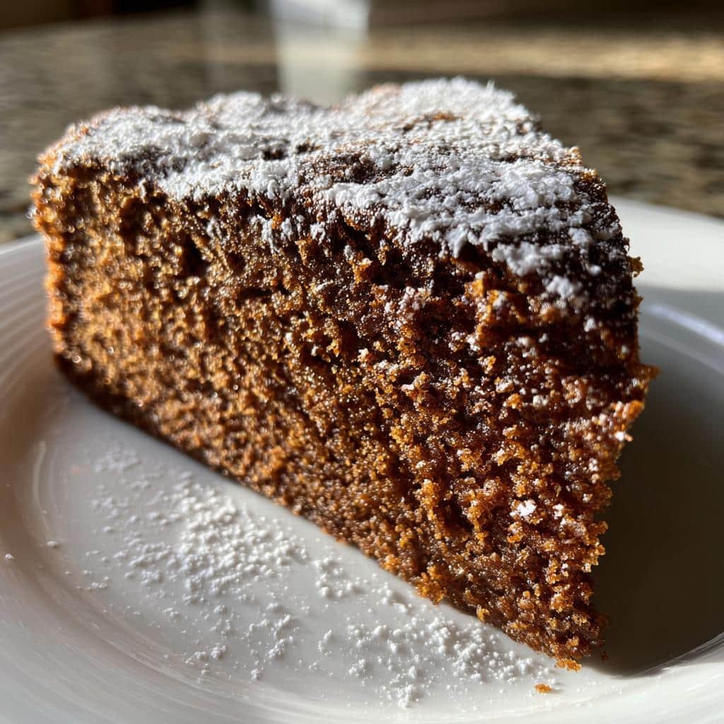 Air Fryer Gingerbread Cake - detail 1