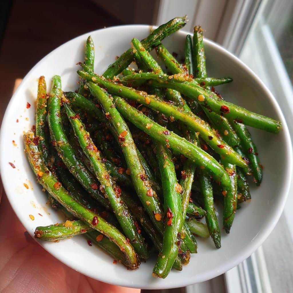 Air Fryer Green Beans (Garlic Lemon) - detail 1