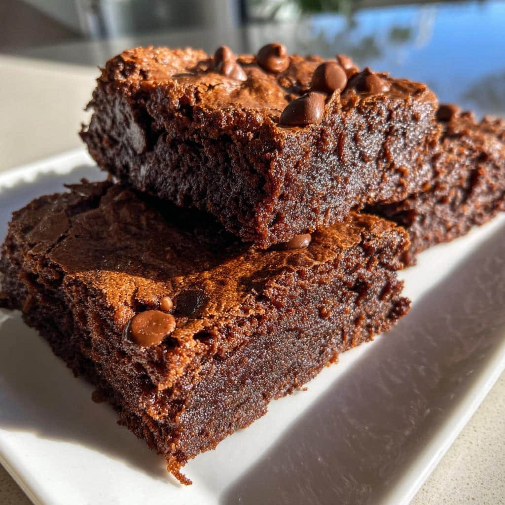 Air Fryer High-Protein Chickpea Brownies - detail 1
