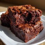 Air Fryer High-Protein Chickpea Brownies
