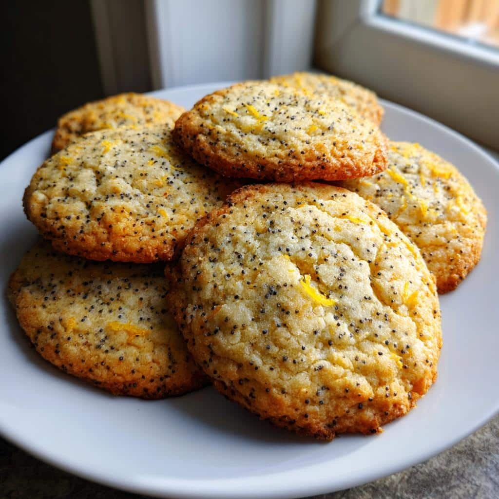 Air Fryer Lemon Poppyseed Cookies - detail 1