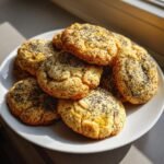 Air Fryer Lemon Poppyseed Cookies