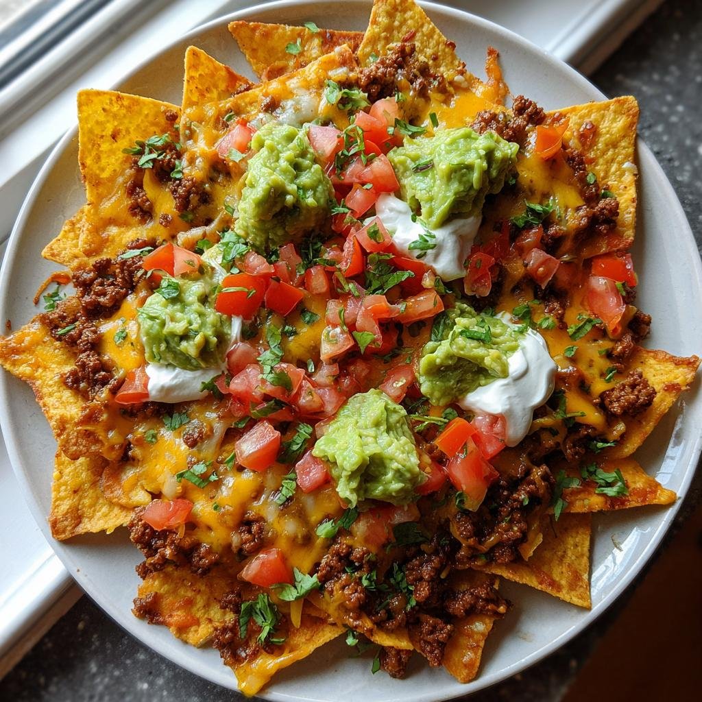 Air Fryer Loaded Nachos