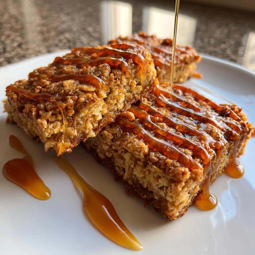 Air Fryer Maple Walnut Bars - detail 1