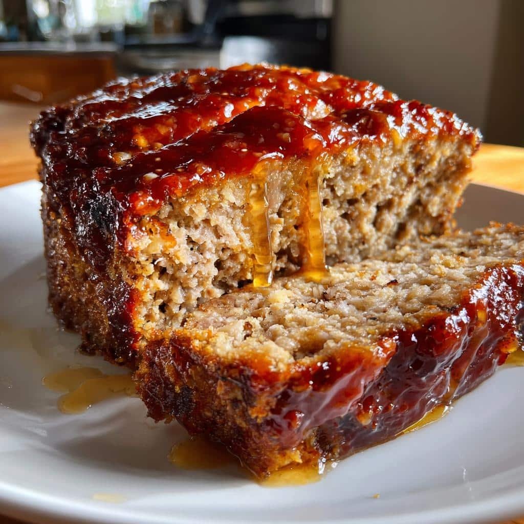 Air Fryer Meatloaf (Glazed)