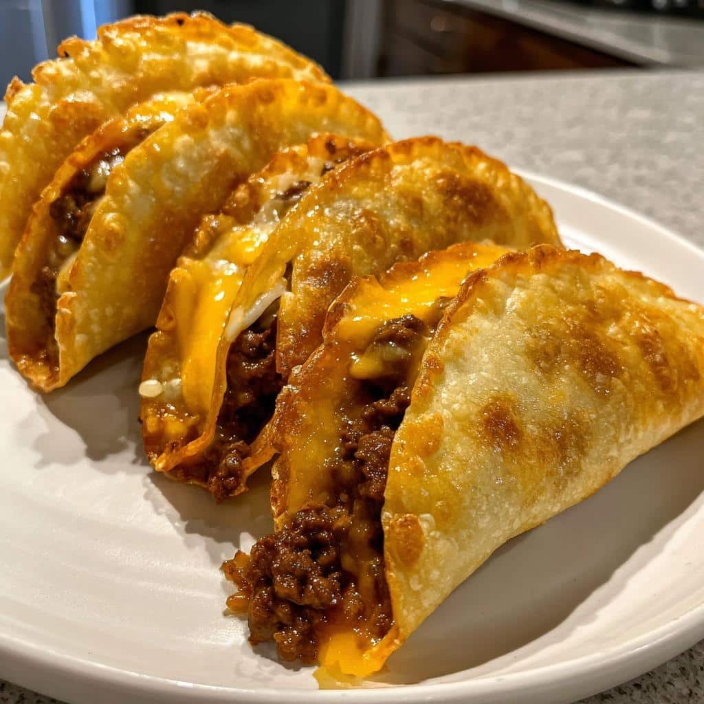 Air Fryer Mini Tacos (Chili Beef) - detail 1