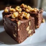 Air Fryer Mint Chocolate Fudge