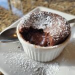 Air Fryer Molten Chocolate Fudge