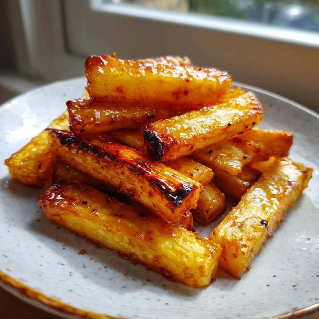 Air Fryer Parsnips (Honey-Roasted) - detail 1