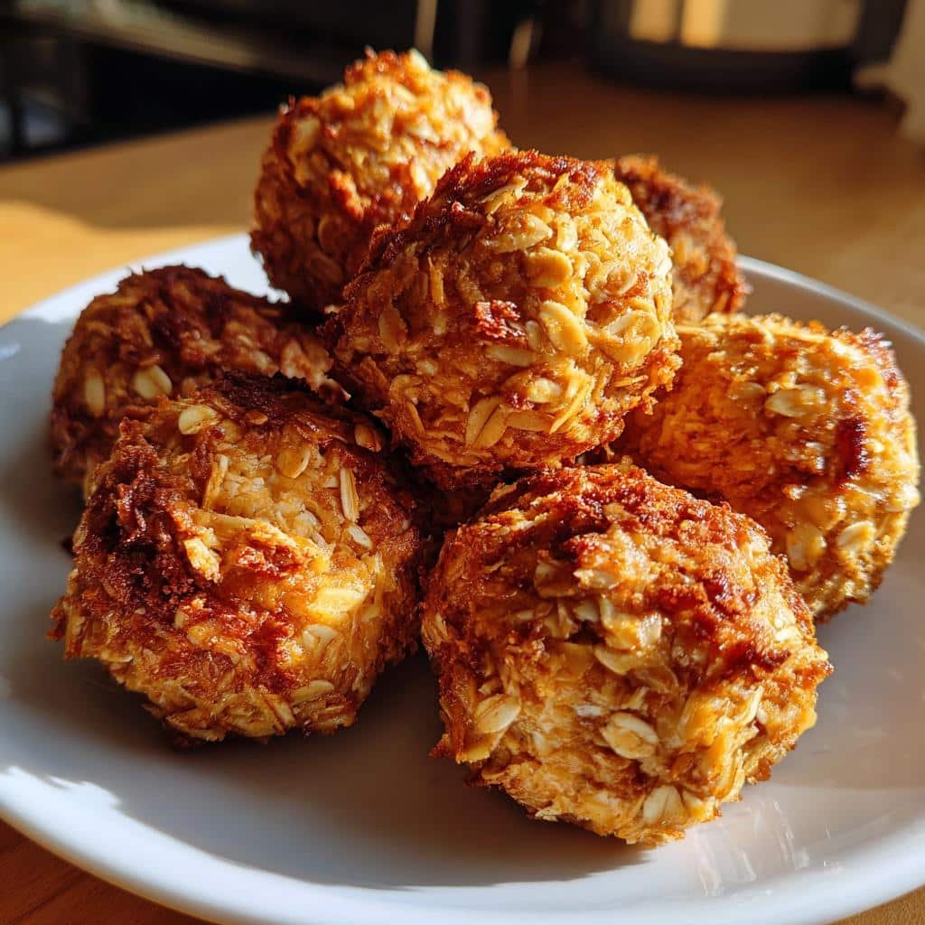 Air Fryer Peanut Butter Banana Balls - detail 1