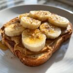 Air Fryer Peanut Butter Banana Toast