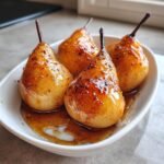 Air Fryer Poached Pears