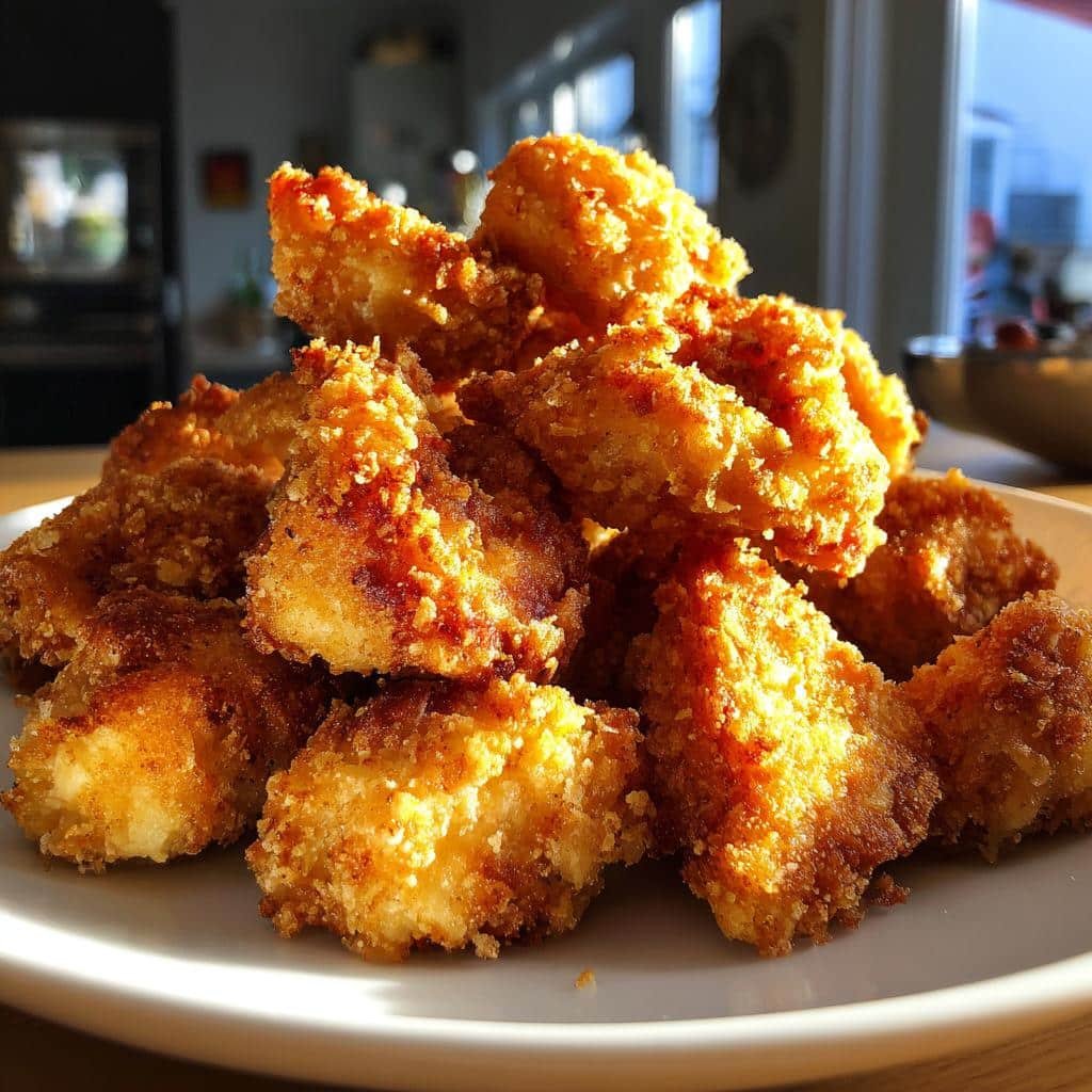 Air Fryer Popcorn Chicken