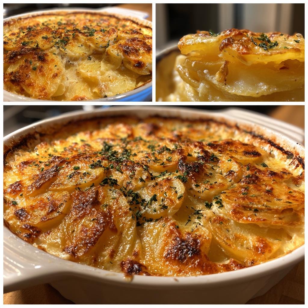 Air Fryer Potato Gratin - detail 1