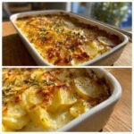 Air Fryer Potato Gratin