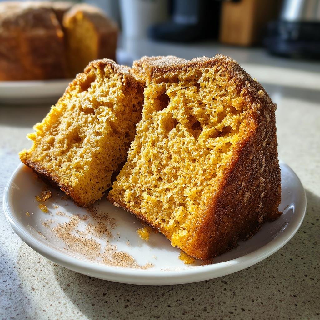 Air Fryer Pumpkin Cake (Spiced) - detail 1