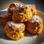 Air Fryer Pumpkin Scones