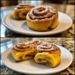 Air Fryer Pumpkin Spice Cinnamon Roll-Ups