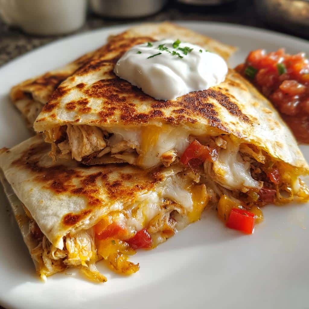 Air Fryer Quesadillas (Loaded) - detail 1