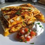 Air Fryer Quesadillas (Loaded)