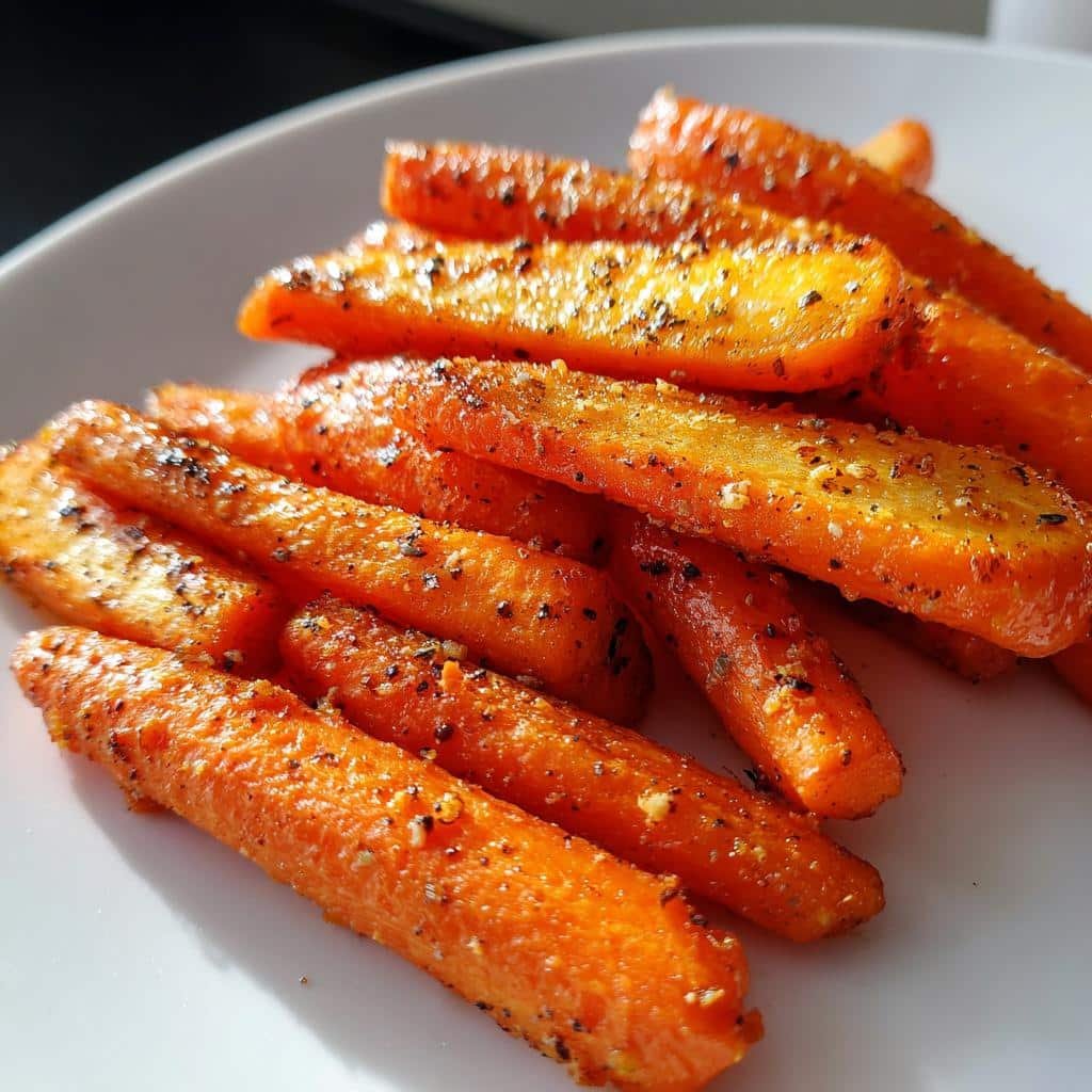 Air Fryer Roasted Carrots - detail 1