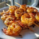 Air Fryer Shrimp Skewers