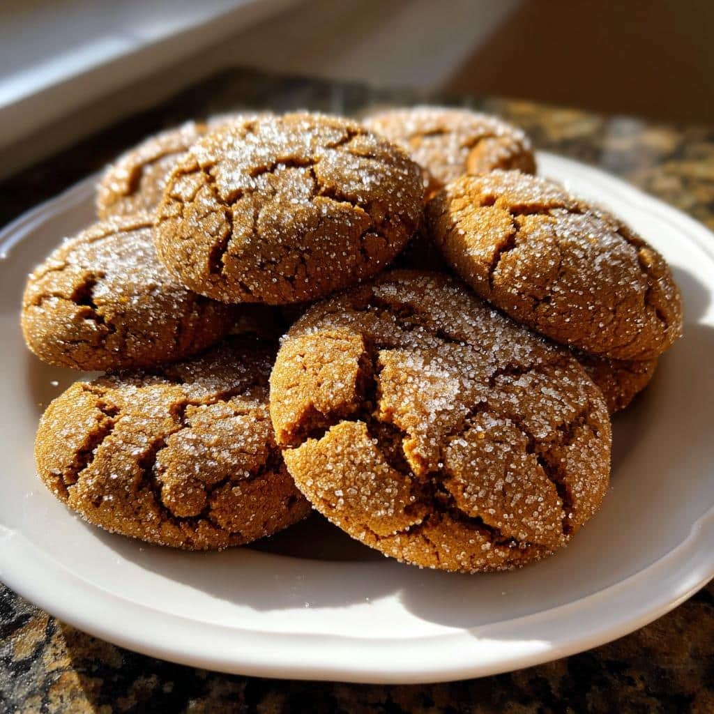 Air Fryer Soft Molasses Cookies