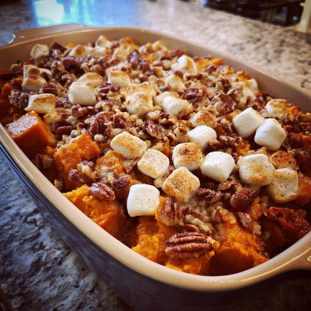 Air Fryer Sweet Potato Casserole - detail 1
