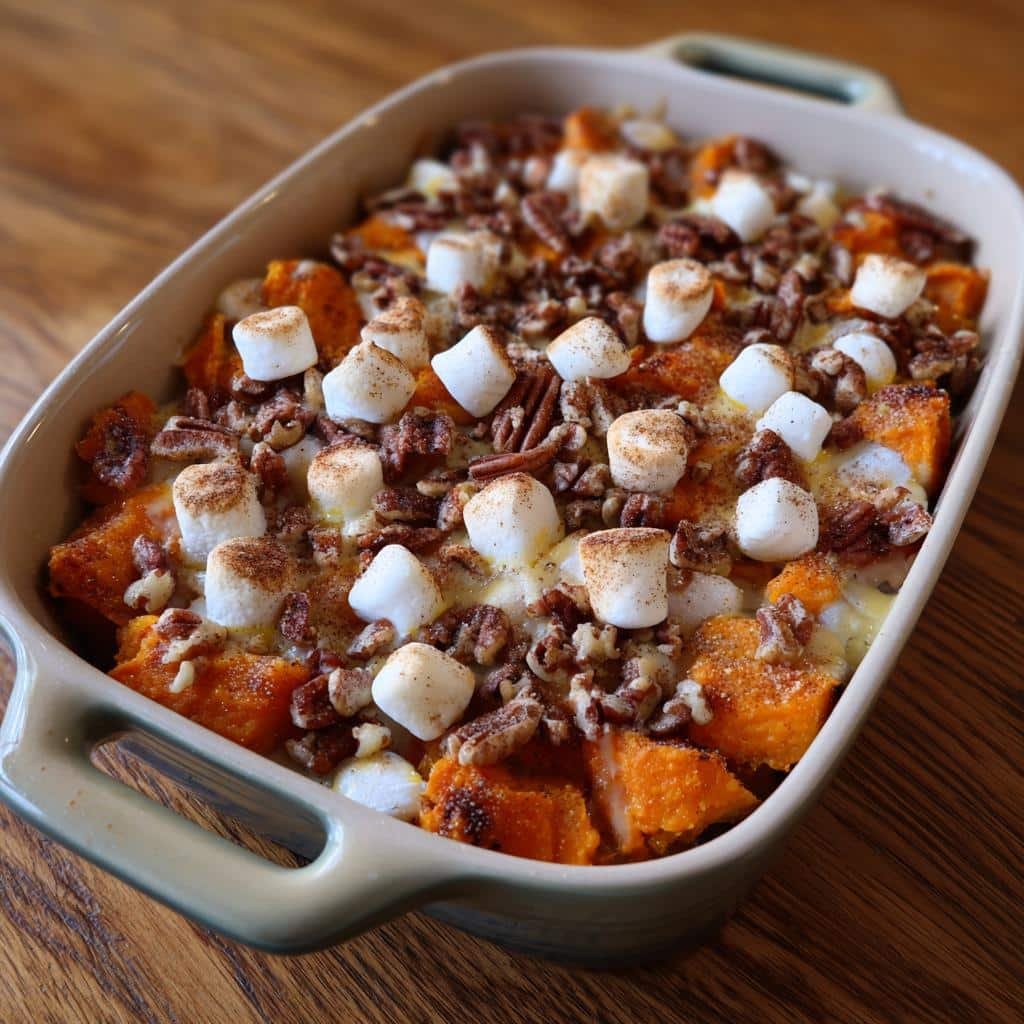 Air Fryer Sweet Potato Casserole