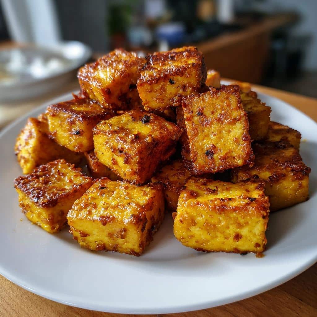 Air Fryer Tofu (Crispy) - detail 1