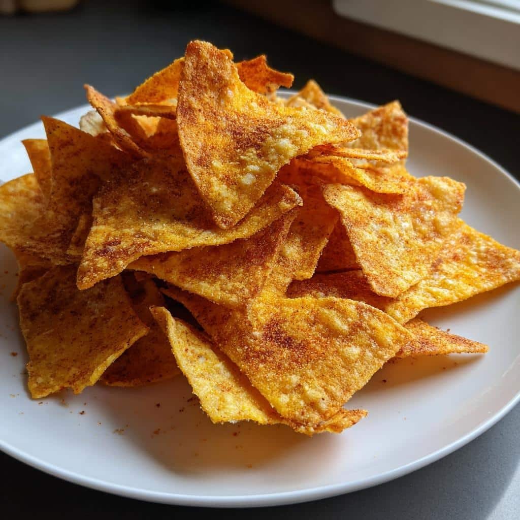 Air Fryer Tortilla Chips - detail 1