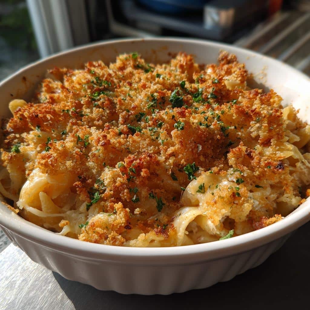 Air Fryer Tuna Casserole