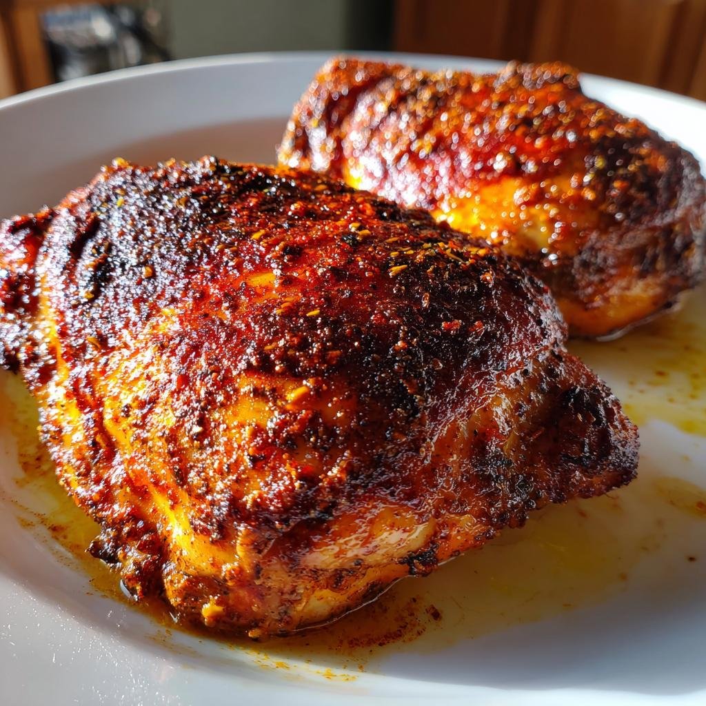 Air Fryer Turkey Thighs (Creole Spiced) - detail 1