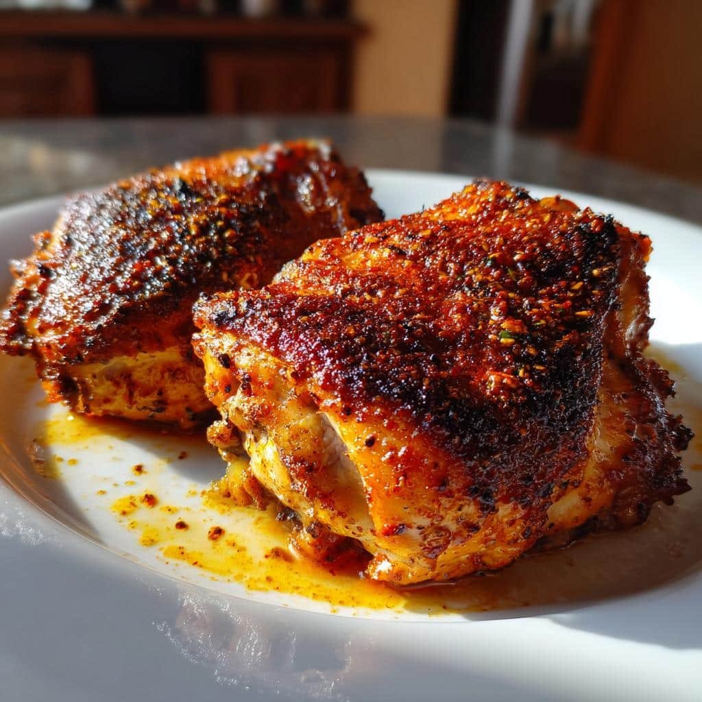 Air Fryer Turkey Thighs (Creole Spiced)