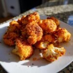 Air Fryer Vegan Peach Cobbler