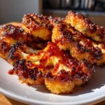 Air fryer BBQ cauliflower steaks