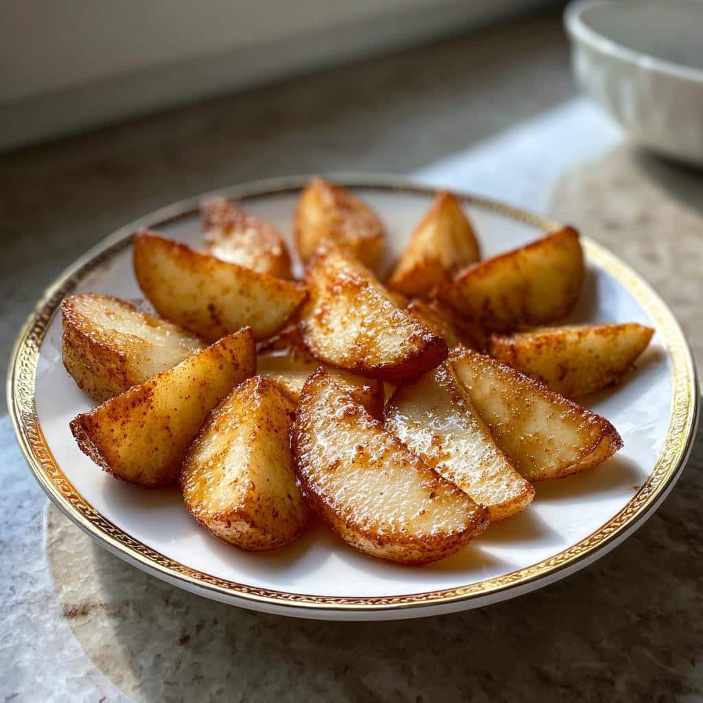 air fryer apples and cinnamon