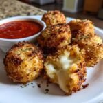 air fryer arancini risotto balls