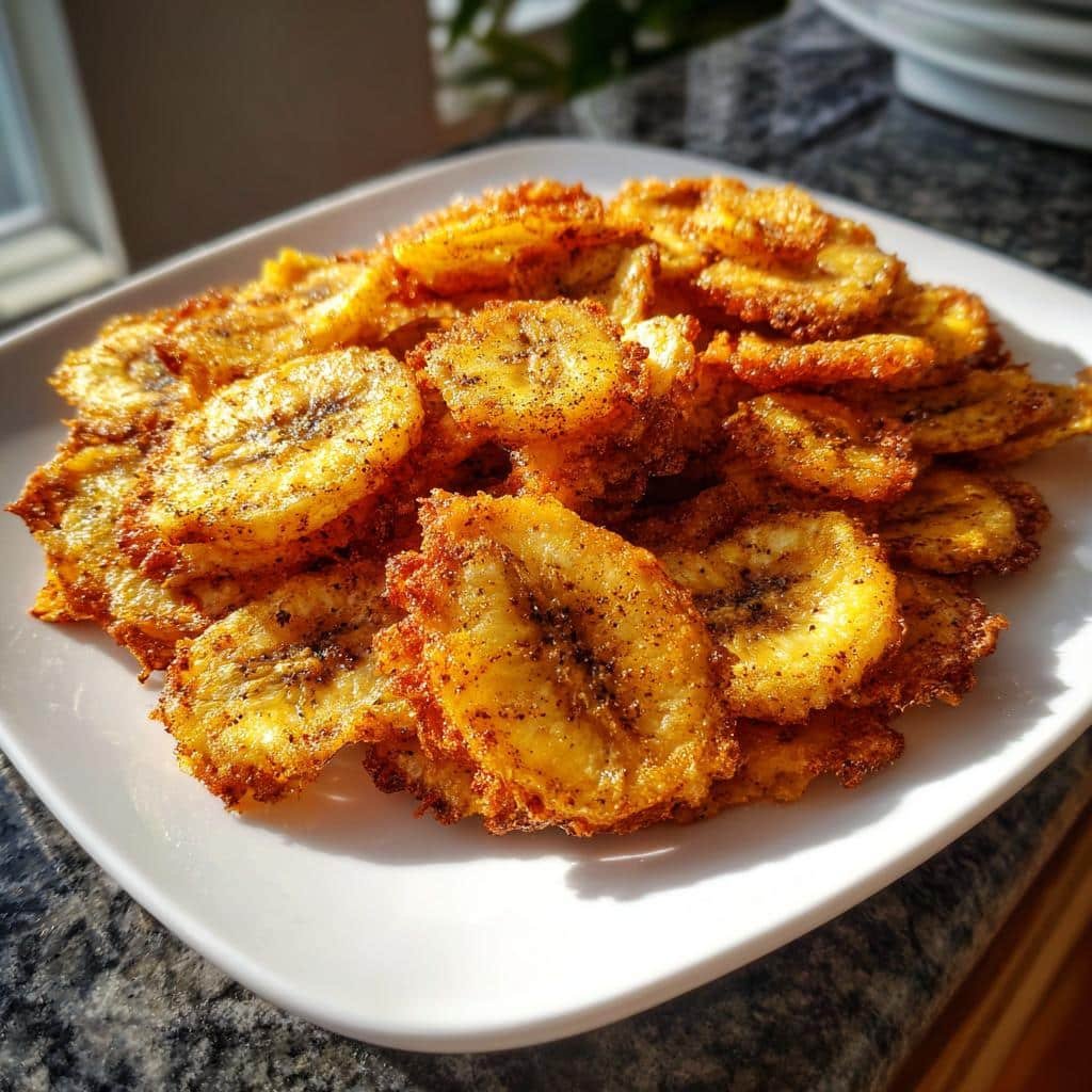 air fryer banana chips dehydrated - detail 1