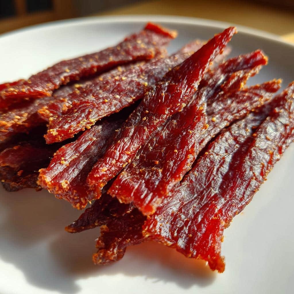 air fryer beef jerky homemade - detail 1