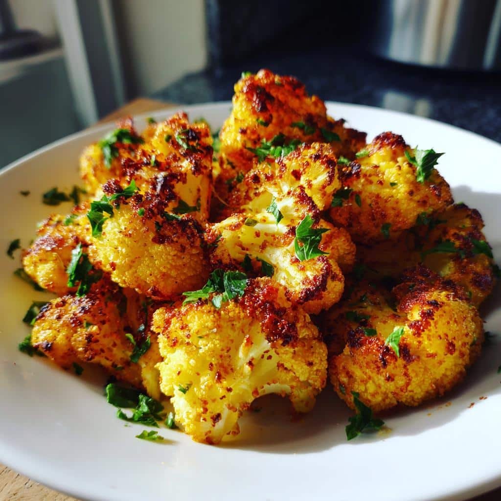 air fryer cauliflower recipe - detail 1