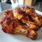 air fryer chicken drumsticks crispy easy