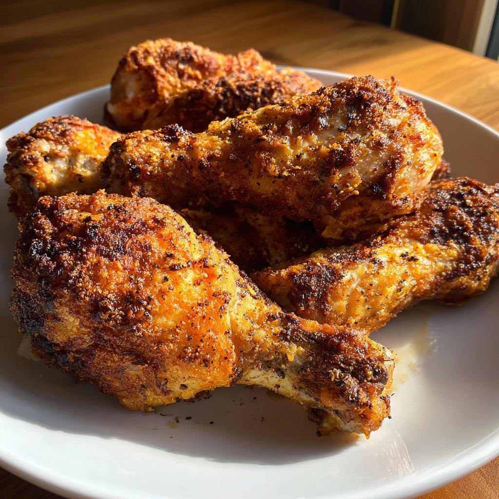 air fryer chicken drumsticks crispy perfection recipe