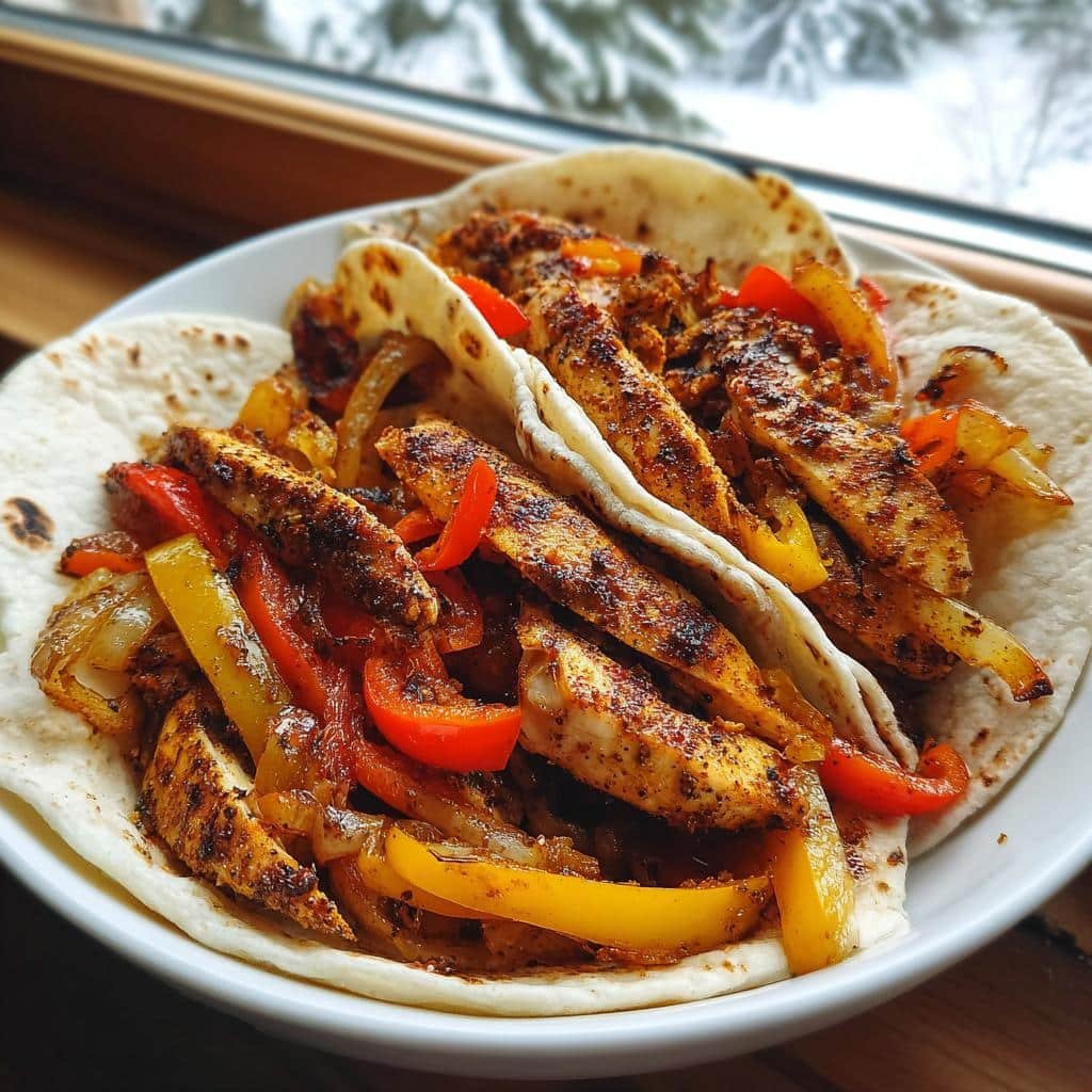 air fryer chicken fajita recipe