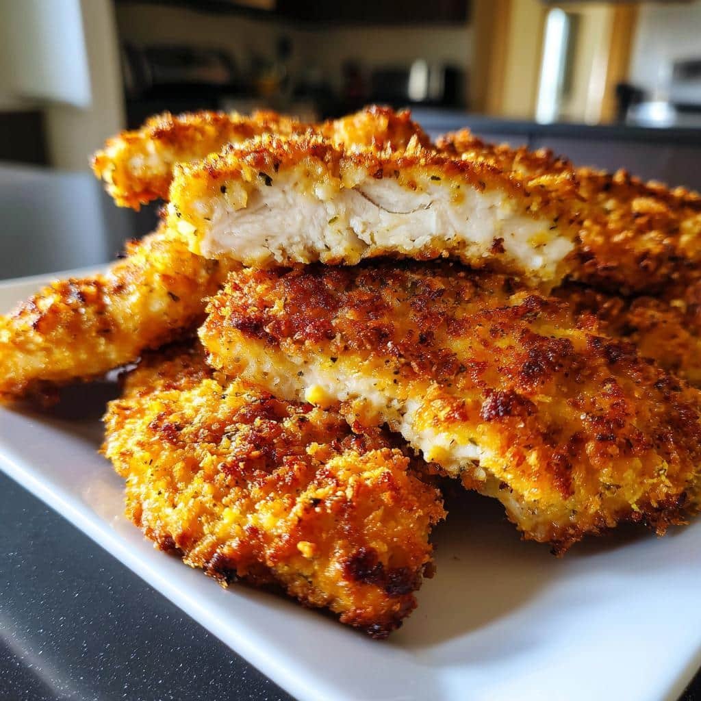air fryer chicken fillet recipe crispy juicy