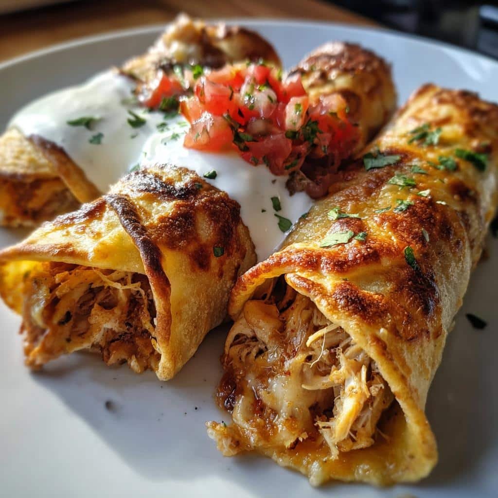 air fryer chicken flautas crispy delightful bites - detail 1