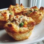 air fryer chicken pot pie cups