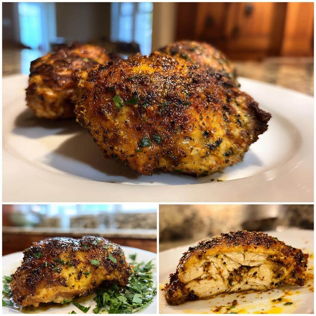 air fryer chicken thighs skinless 5 flavors youll adore - detail 1