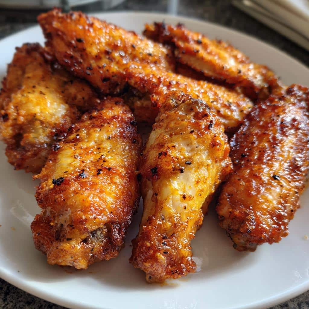 air fryer chicken wings baking powder - detail 1