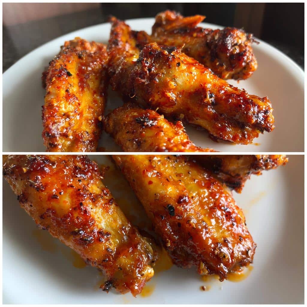 air fryer chicken wings buffalo - detail 1